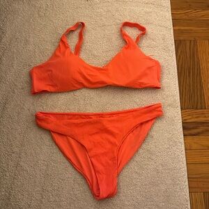 Orange bikini